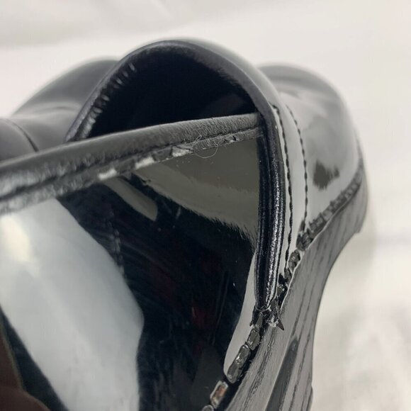 Dansko Professional Clogs - Black Patent Leather, Size EU 41 US 10.5/11.0 - Picture 8 of 15